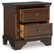 Trellington Nightstand - U&U Home Budget Furniture (Carteret, NJ)