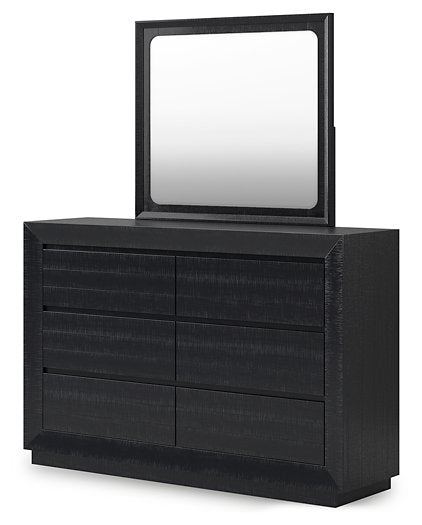 Londer Dresser and Mirror - U&U Home Budget Furniture (Carteret, NJ)