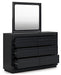 Londer Dresser and Mirror - U&U Home Budget Furniture (Carteret, NJ)