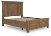 Feddinger Panel Storage Bed - U&U Home Budget Furniture (Carteret, NJ)