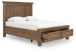 Feddinger Panel Storage Bed - U&U Home Budget Furniture (Carteret, NJ)