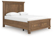 Feddinger Panel Storage Bed - U&U Home Budget Furniture (Carteret, NJ)