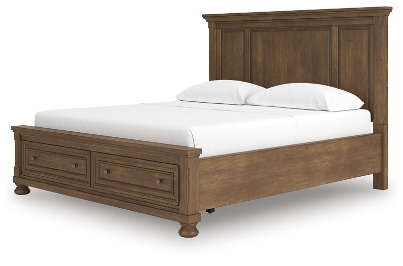 Feddinger Panel Storage Bed - U&U Home Budget Furniture (Carteret, NJ)