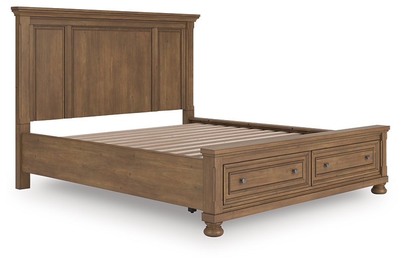 Feddinger Panel Storage Bed - U&U Home Budget Furniture (Carteret, NJ)