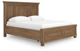 Feddinger Panel Storage Bed - U&U Home Budget Furniture (Carteret, NJ)