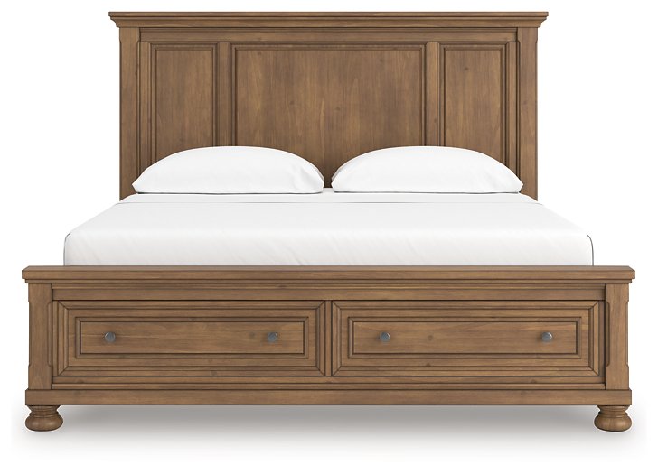 Feddinger Panel Storage Bed - U&U Home Budget Furniture (Carteret, NJ)