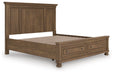 Feddinger Panel Storage Bed - U&U Home Budget Furniture (Carteret, NJ)