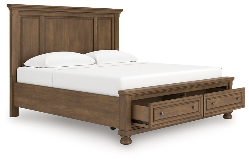 Feddinger Panel Storage Bed - U&U Home Budget Furniture (Carteret, NJ)