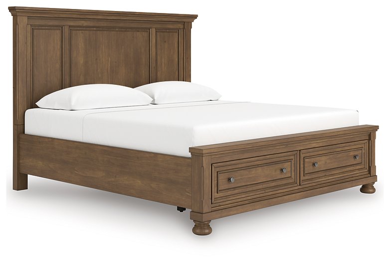 Feddinger Panel Storage Bed - U&U Home Budget Furniture (Carteret, NJ)