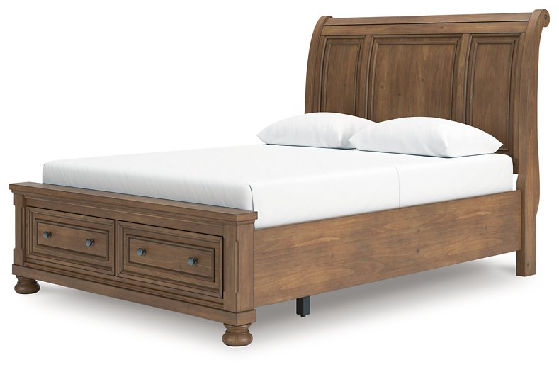 Feddinger Panel Storage Bed - U&U Home Budget Furniture (Carteret, NJ)