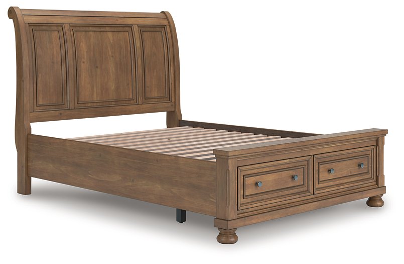 Feddinger Panel Storage Bed - U&U Home Budget Furniture (Carteret, NJ)