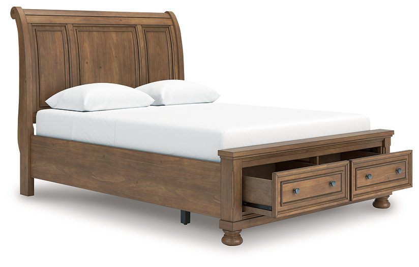 Feddinger Panel Storage Bed - U&U Home Budget Furniture (Carteret, NJ)