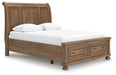 Feddinger Panel Storage Bed - U&U Home Budget Furniture (Carteret, NJ)