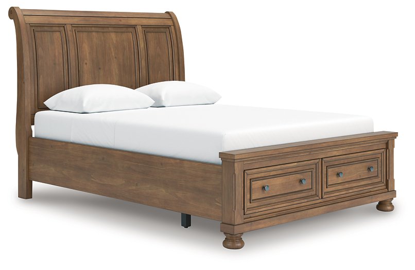 Feddinger Panel Storage Bed - U&U Home Budget Furniture (Carteret, NJ)