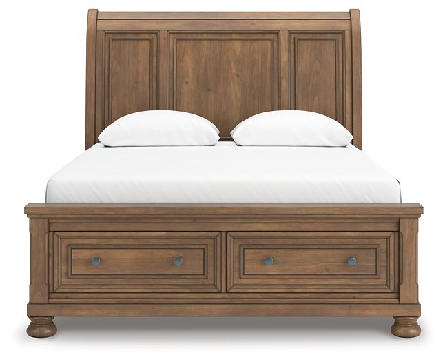 Feddinger Panel Storage Bed - U&U Home Budget Furniture (Carteret, NJ)