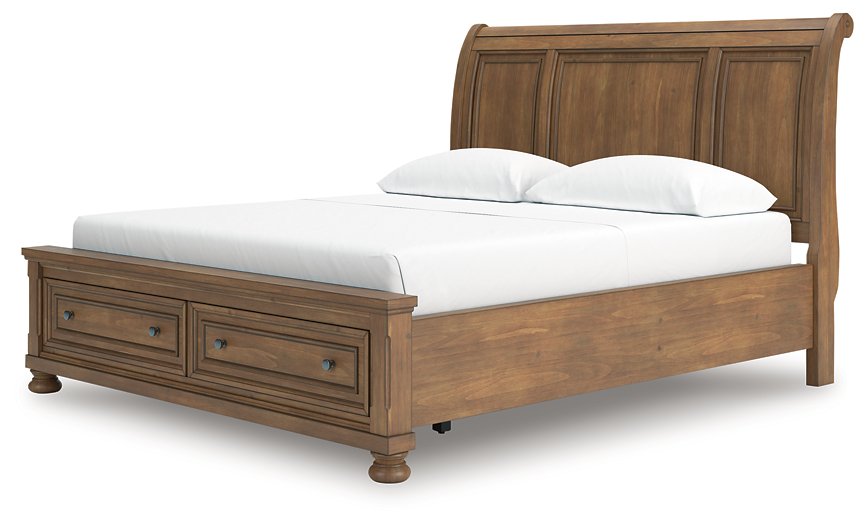 Feddinger Panel Storage Bed - U&U Home Budget Furniture (Carteret, NJ)