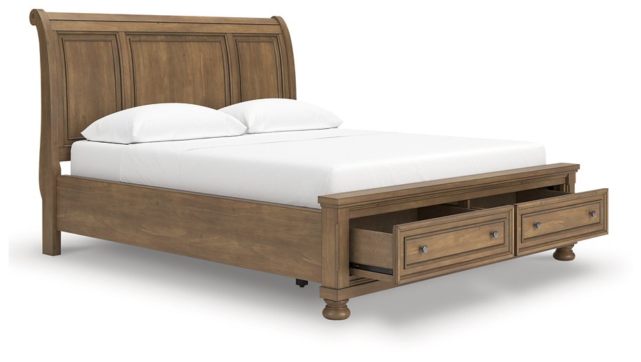 Feddinger Panel Storage Bed - U&U Home Budget Furniture (Carteret, NJ)