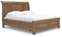 Feddinger Panel Storage Bed - U&U Home Budget Furniture (Carteret, NJ)