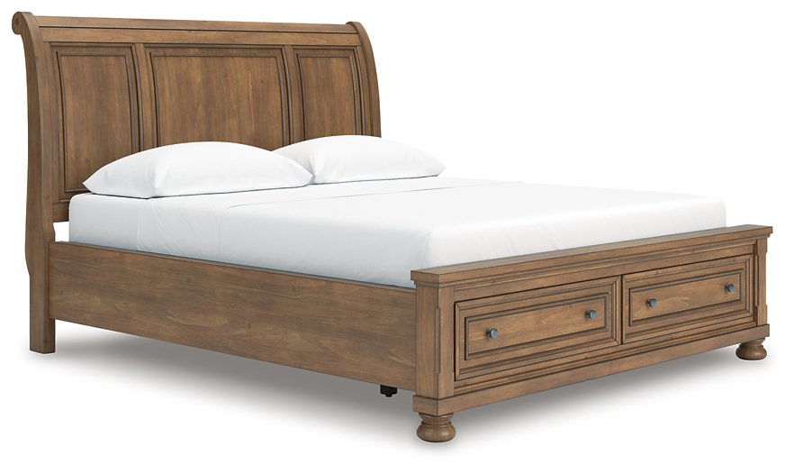 Feddinger Panel Storage Bed - U&U Home Budget Furniture (Carteret, NJ)