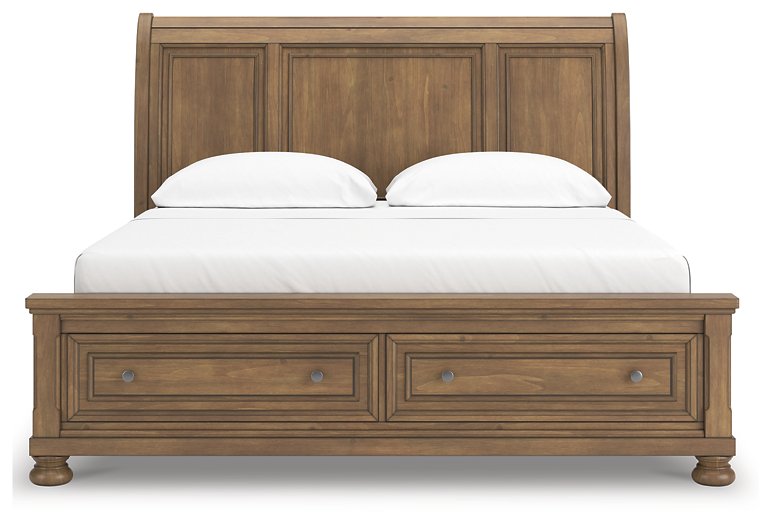 Feddinger Panel Storage Bed - U&U Home Budget Furniture (Carteret, NJ)