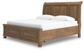 Feddinger Panel Storage Bed - U&U Home Budget Furniture (Carteret, NJ)