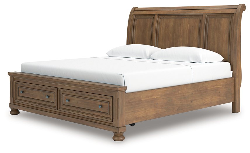 Feddinger Panel Storage Bed - U&U Home Budget Furniture (Carteret, NJ)