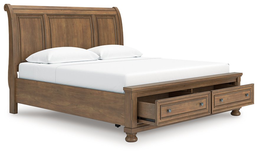 Feddinger Panel Storage Bed - U&U Home Budget Furniture (Carteret, NJ)