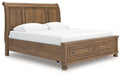 Feddinger Panel Storage Bed - U&U Home Budget Furniture (Carteret, NJ)