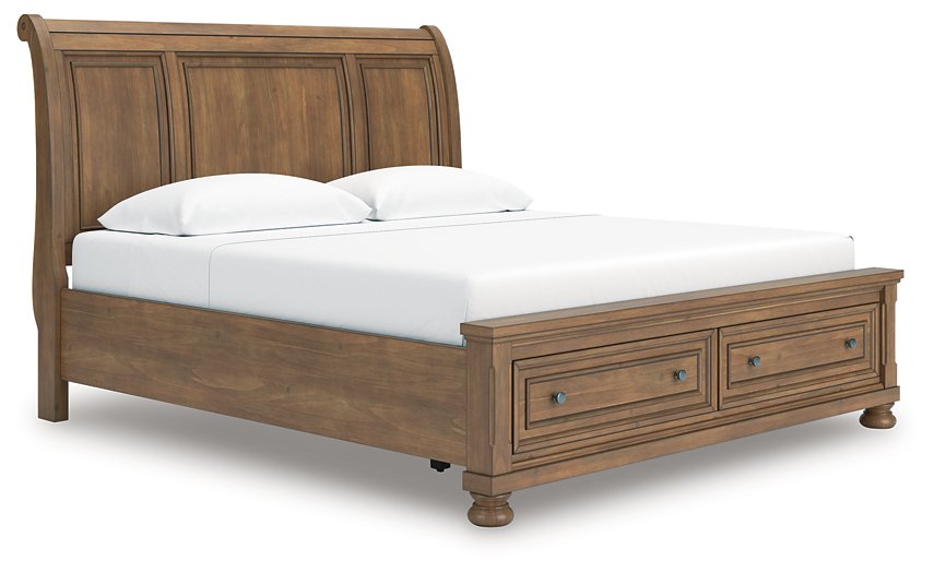 Feddinger Panel Storage Bed - U&U Home Budget Furniture (Carteret, NJ)