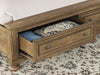 Feddinger Panel Storage Bed - U&U Home Budget Furniture (Carteret, NJ)