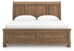 Feddinger Panel Storage Bed - U&U Home Budget Furniture (Carteret, NJ)