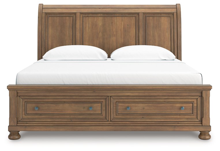 Feddinger Panel Storage Bed - U&U Home Budget Furniture (Carteret, NJ)