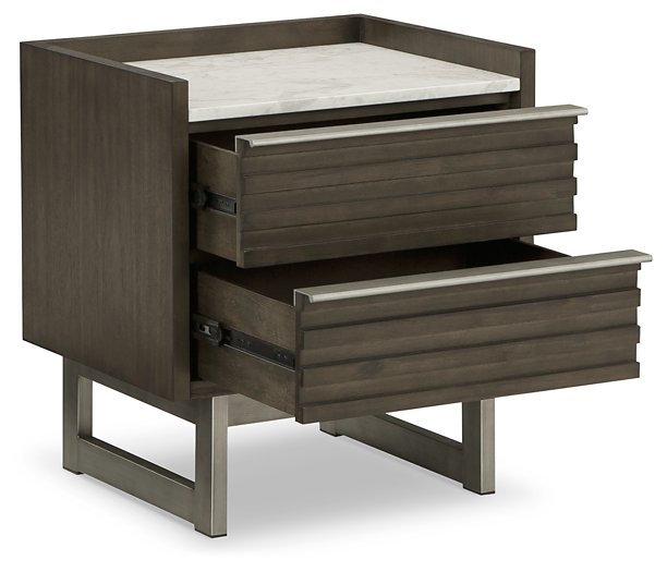 Arkenton Nightstand - U&U Home Budget Furniture (Carteret, NJ)