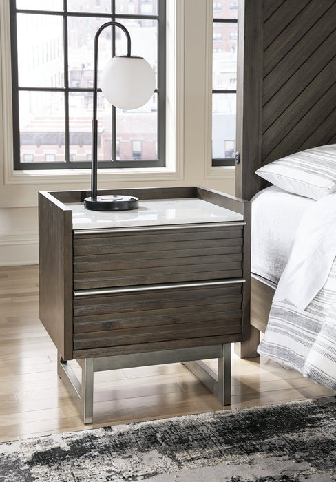 Arkenton Nightstand - U&U Home Budget Furniture (Carteret, NJ)