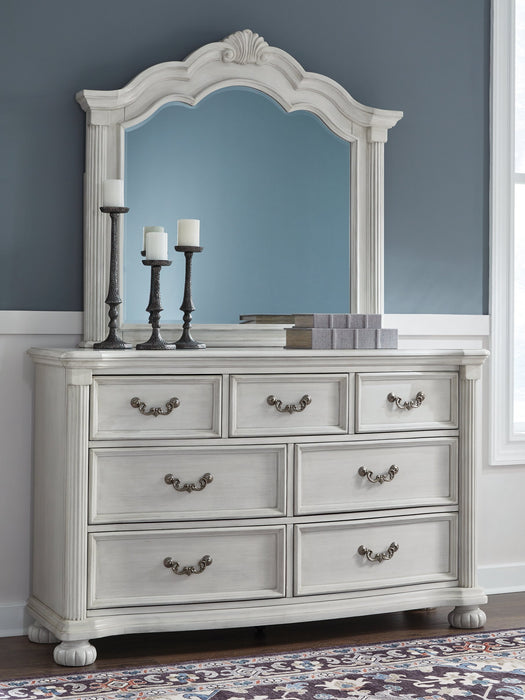 Montelaine Dresser and Mirror - U&U Home Budget Furniture (Carteret, NJ)
