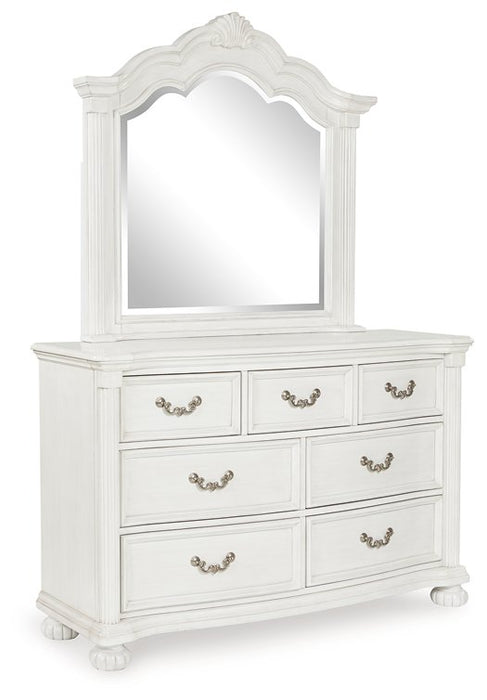 Montelaine Dresser and Mirror - U&U Home Budget Furniture (Carteret, NJ)