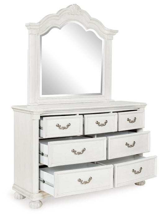 Montelaine Dresser and Mirror - U&U Home Budget Furniture (Carteret, NJ)
