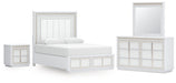 Chalanna Bedroom Set - U&U Home Budget Furniture (Carteret, NJ)