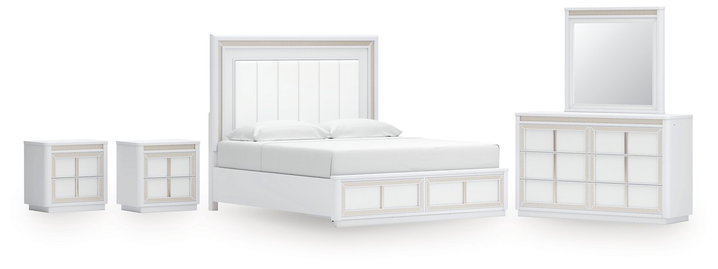 Chalanna Bedroom Set - U&U Home Budget Furniture (Carteret, NJ)