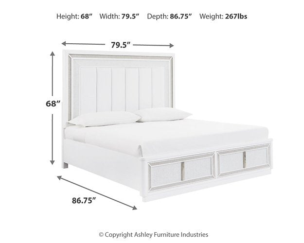 Chalanna Bedroom Set - U&U Home Budget Furniture (Carteret, NJ)