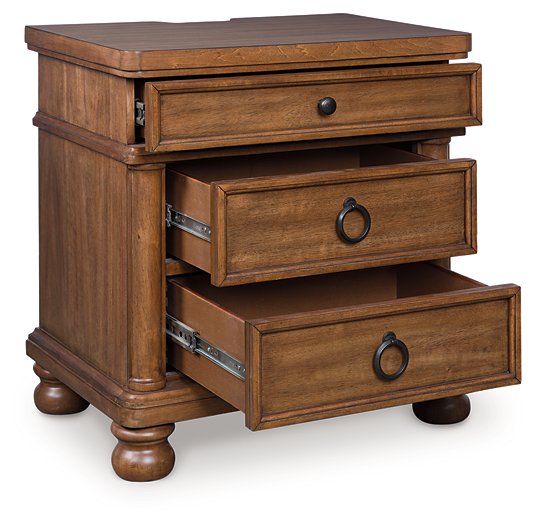 Chadworth Nightstand - U&U Home Budget Furniture (Carteret, NJ)