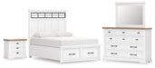 Ashbryn Bedroom Package - U&U Home Budget Furniture (Carteret, NJ)