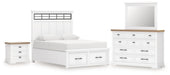 Ashbryn Bedroom Package - U&U Home Budget Furniture (Carteret, NJ)