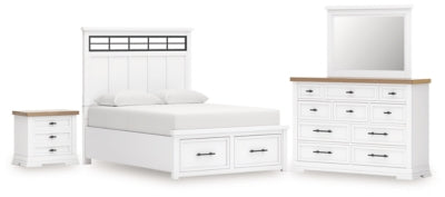 Ashbryn Bedroom Package - U&U Home Budget Furniture (Carteret, NJ)