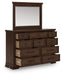 Taffenbrook Dresser and Mirror - U&U Home Budget Furniture (Carteret, NJ)