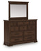 Taffenbrook Dresser and Mirror - U&U Home Budget Furniture (Carteret, NJ)