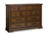 Taffenbrook Dresser and Mirror - U&U Home Budget Furniture (Carteret, NJ)