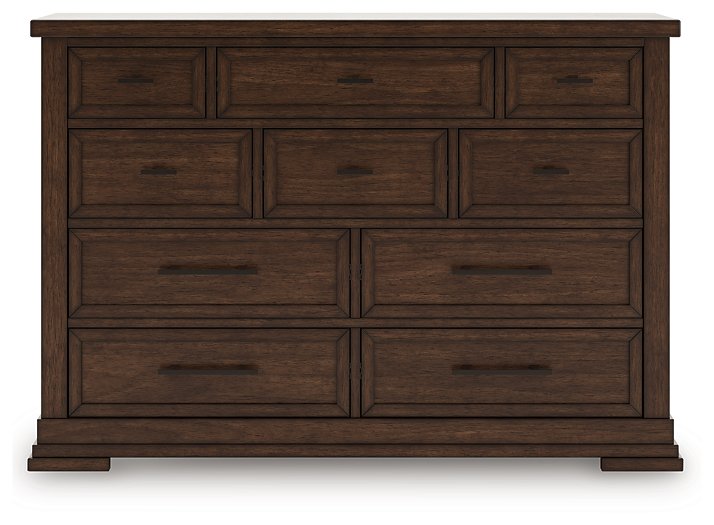 Taffenbrook Dresser and Mirror - U&U Home Budget Furniture (Carteret, NJ)
