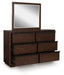 Dilenno Dresser and Mirror - U&U Home Budget Furniture (Carteret, NJ)