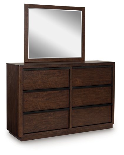 Dilenno Dresser and Mirror - U&U Home Budget Furniture (Carteret, NJ)